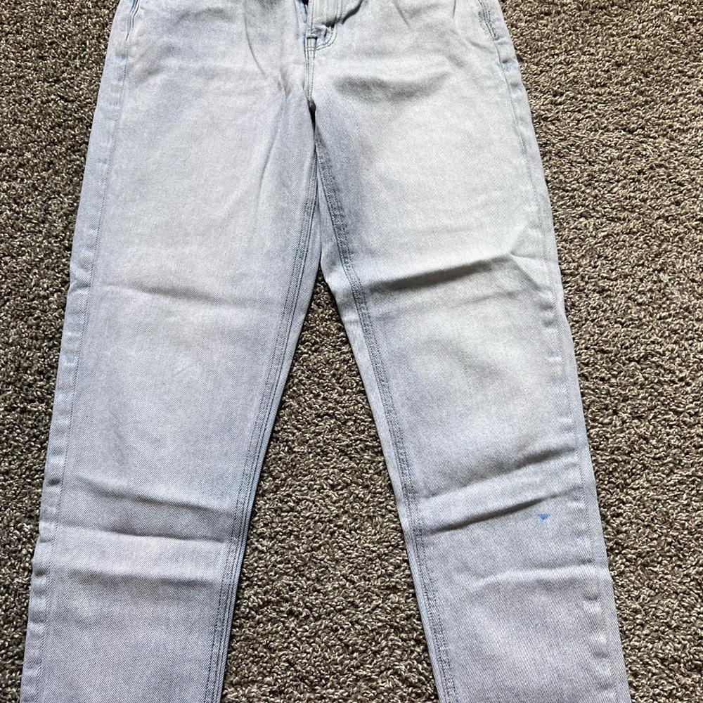 American Eagle Outfitters Light Gray Women Jeans